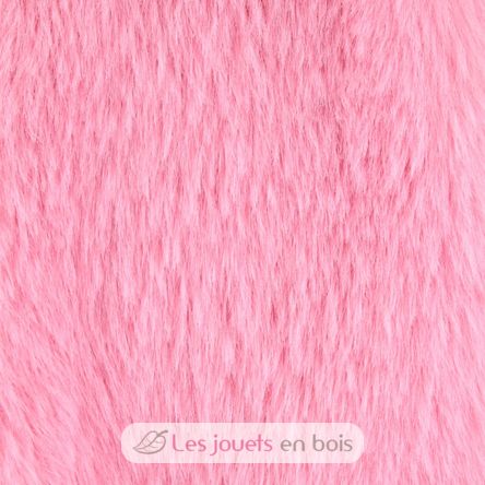 Peluche Lapin Fleurette rose 35 cm DC4302 Doudou et Compagnie 5
