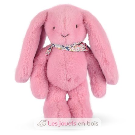 Peluche Lapin Fleurette rose 35 cm DC4302 Doudou et Compagnie 4