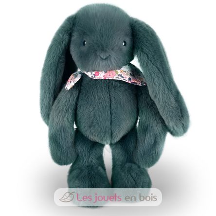 Peluche Lapin Fleurette vert 35 cm DC4305 Doudou et Compagnie 3