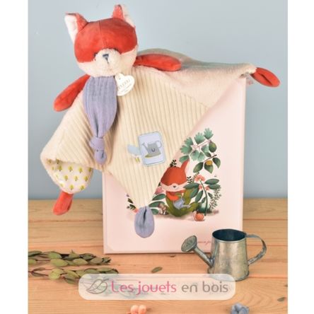 Doudou plat Romarin le renard 27 cm DC4327 Doudou et Compagnie 3