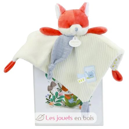Doudou plat Romarin le renard 27 cm DC4327 Doudou et Compagnie 1