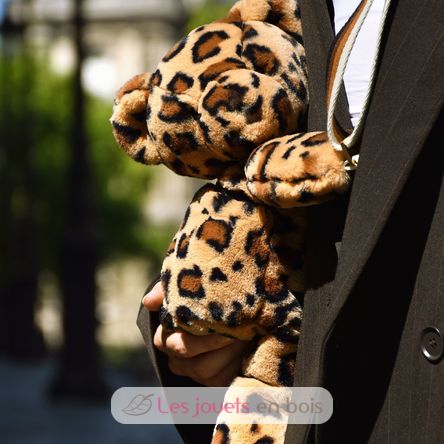 Sac bandoulière ours léopard en peluche DC4566 Doudou et Compagnie 3