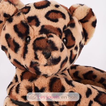 Sac bandoulière ours léopard en peluche DC4566 Doudou et Compagnie 7