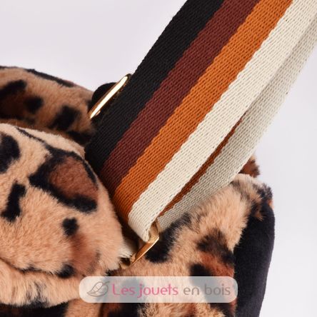 Sac bandoulière ours léopard en peluche DC4566 Doudou et Compagnie 8