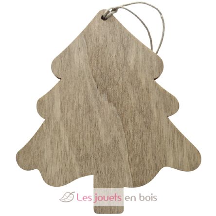 Arbre de Noël personnalisable bois naturel VI-AA10 Vintiun 4