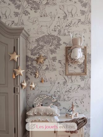 Lampe Veilleuse Faon Gris clair LL002-500 Little Lights 10