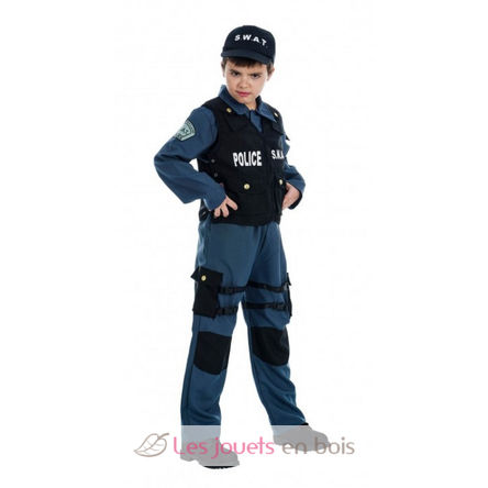 Déguisement policier 128 cm CHAKS-C4086128 Chaks 1