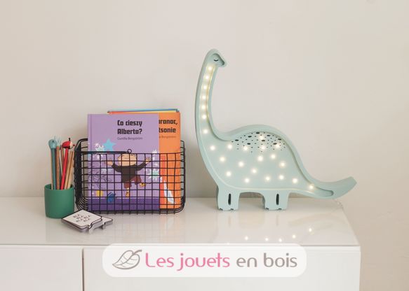 Lampe Veilleuse Diplodocus Bleu LL014-440 Little Lights 8