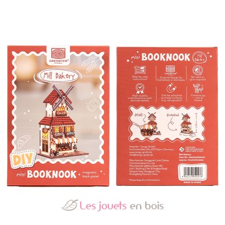 Mini Book Nook La boulangerie du moulin CT104 Cartartem 4