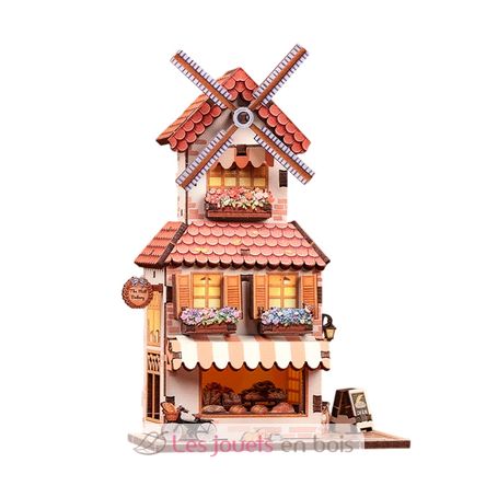 Mini Book Nook La boulangerie du moulin CT104 Cartartem 1