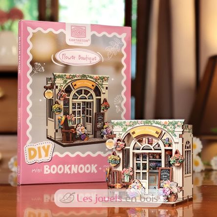 Mini Book Nook La boutique de fleurs CT103 Cartartem 3