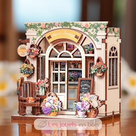 Mini Book Nook La boutique de fleurs CT103 Cartartem 2
