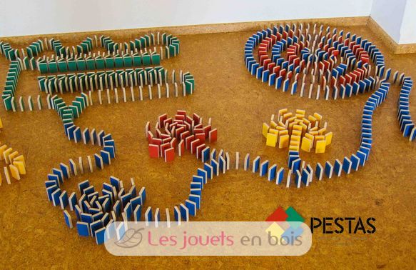 Boite de 500 dominos Pestas PE-500Pcube Pestas 6