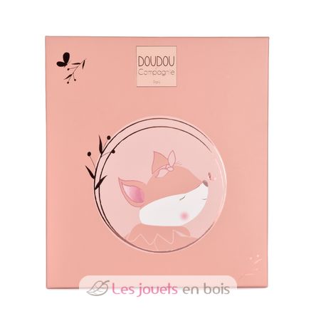 Doudou attache sucette Renard Mina DC4686 Doudou et Compagnie 5