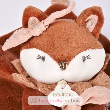Doudou attache sucette Renard Mina DC4686 Doudou et Compagnie 4