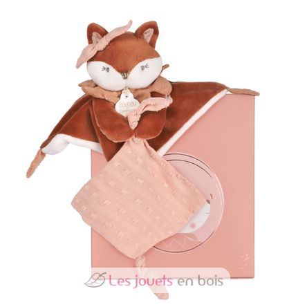 Doudou attache sucette Renard Mina DC4686 Doudou et Compagnie 1