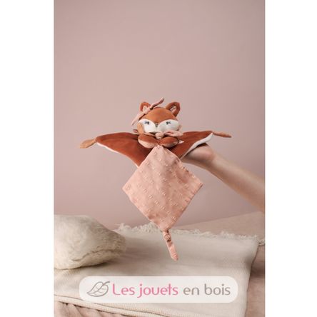 Doudou attache sucette Renard Mina DC4686 Doudou et Compagnie 2
