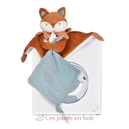Doudou attache sucette Renard Timo DC4692 Doudou et Compagnie 2