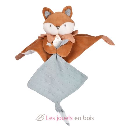 Doudou attache sucette Renard Timo DC4692 Doudou et Compagnie 1