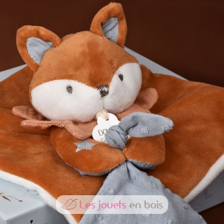 Doudou attache sucette Renard Timo DC4692 Doudou et Compagnie 3