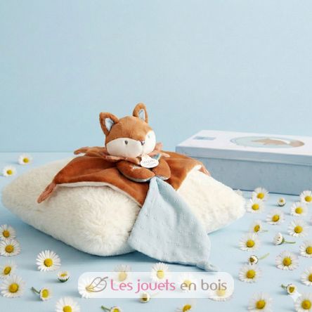 Doudou attache sucette Renard Timo DC4692 Doudou et Compagnie 4
