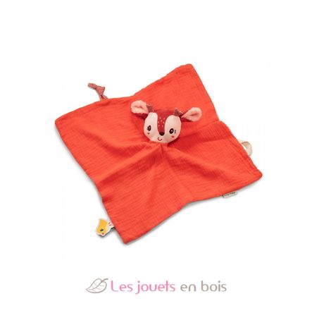 Chaîne poussette Astrid Orange - Franck & Fischer - Bois et coton - Pour  Bébé dès la naissance orange 