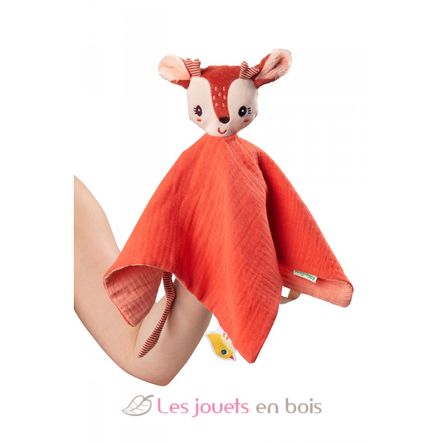 Chaîne poussette Astrid Orange - Franck & Fischer - Bois et coton - Pour  Bébé dès la naissance orange 