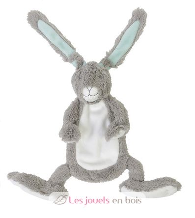 Doudou Lapin Twine gris 20 cm HH132324 Happy Horse 2