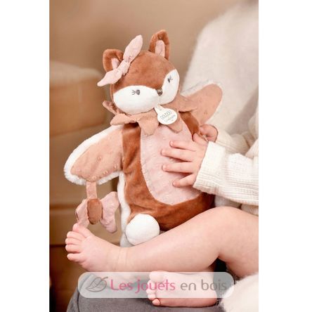 Doudou marionnette renard Mina DC4690 Doudou et Compagnie 4