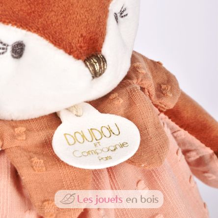 Doudou plat Renard Mina 29 cm DC4688 Doudou et Compagnie 3
