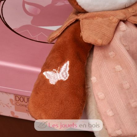 Doudou plat Renard Mina 29 cm DC4688 Doudou et Compagnie 7