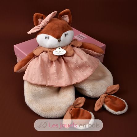 Doudou plat Renard Mina 29 cm DC4688 Doudou et Compagnie 9