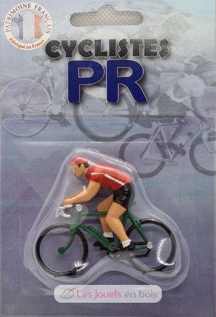 Figurine cycliste D Sprinteur Maillot du champion du Danemark FR-DS11 Fonderie Roger 1