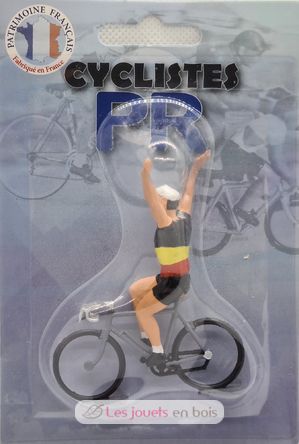Figurine cycliste D Vainqueur Maillot du champion de Belgique FR-DV2 Fonderie Roger 1