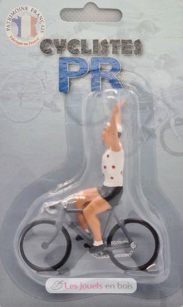 Figurine cycliste D Vainqueur Maillot à pois FR-DV3 Fonderie Roger 1