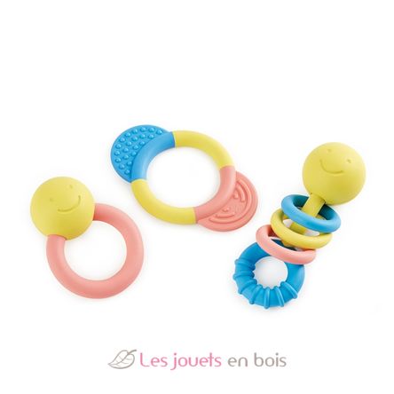 Set de hochets et anneaux de dentition E0027 Hape Toys 1