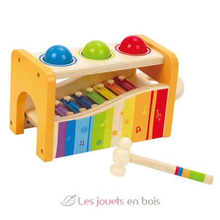 Boîtier à marteler et à tapoter HA-E0305 Hape Toys 1