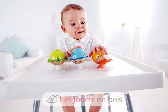 Hochets animaux marins HA-E0330 Hape Toys 6