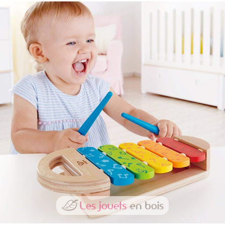 Xylophone arc-en-ciel HA-E0606 Hape Toys 2