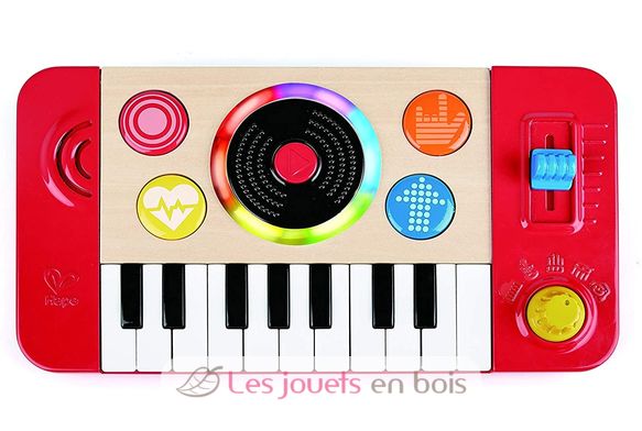 Table de mixage rouge Hape E0621 - Jouet musical