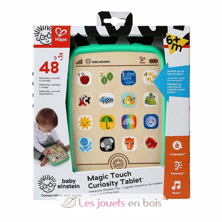 Tablette d'activités Magic Touch HA-E11778 Hape Toys 6