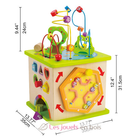 Cube d'activités HA-E1810 Hape Toys 4