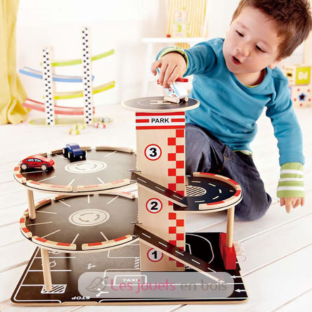 Garage multi-niveaux HA-E3002 Hape Toys 5