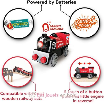 Locomotive électrique HA-E3703 Hape Toys 2