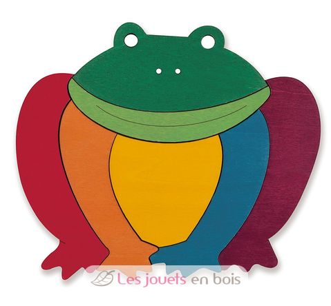 Puzzle - Grenouille arc-en-ciel HA-E6503 Hape Toys 2