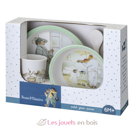 Coffret 5 pièces Ernest et Célestine PJ-EC701R Petit Jour 2