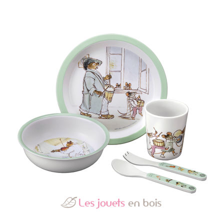 Coffret 5 pièces Ernest et Célestine PJ-EC701R Petit Jour 1