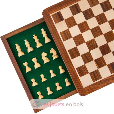 Echiquier à tiroir 30 cm Roi 57 mm WJ-ESBM12S Wilson Jeux 3