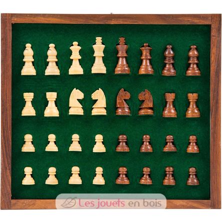 Echiquier à tiroir 30 cm Roi 57 mm WJ-ESBM12S Wilson Jeux 4