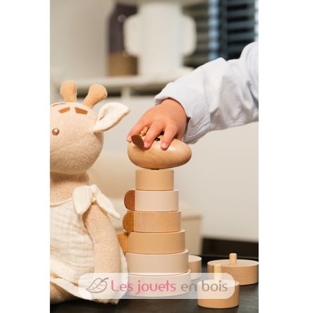 Empilable en bois Girafe Léonie EG511174 Egmont Toys 11